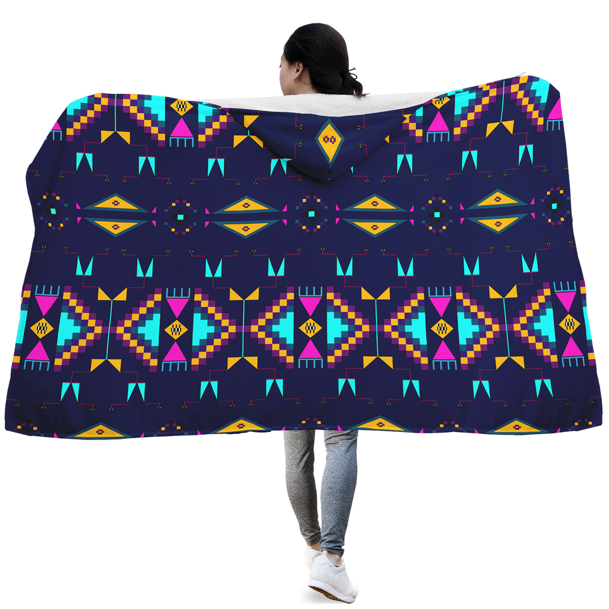 Rite of Passage Prairie Night Hooded Blanket