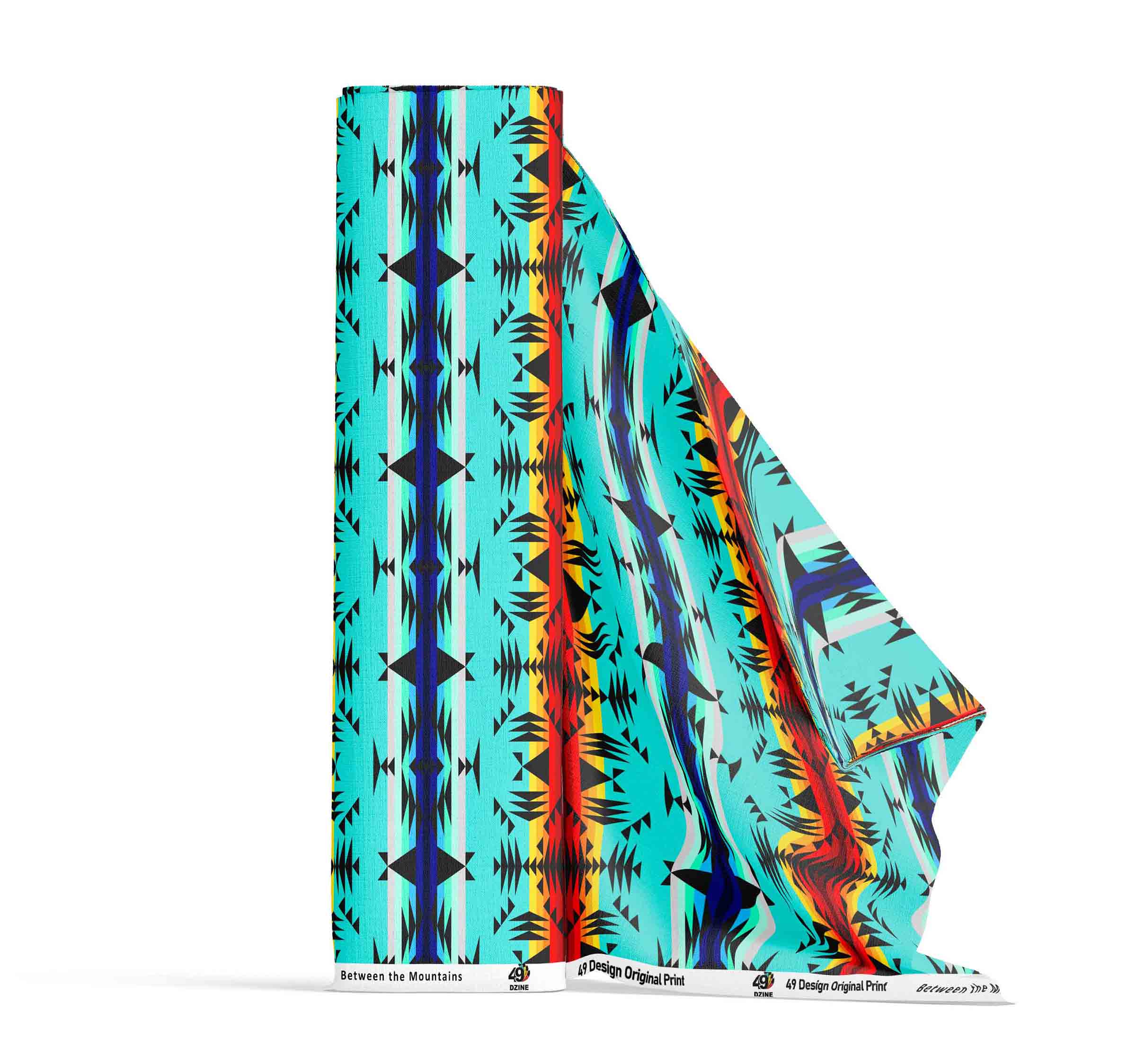 Between the Mountains Cotton Poplin