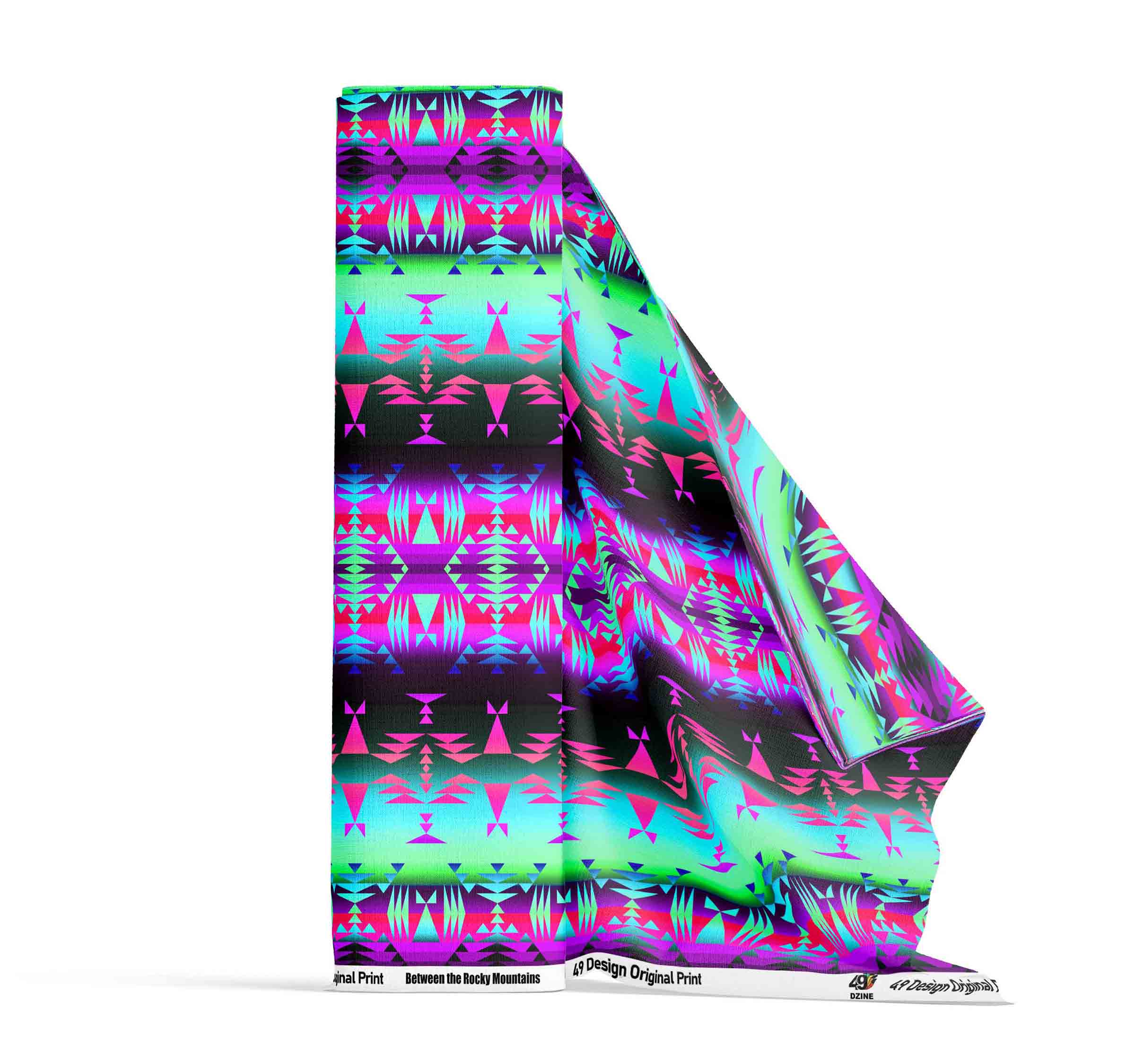 Between the Rocky Mountains Cotton Poplin