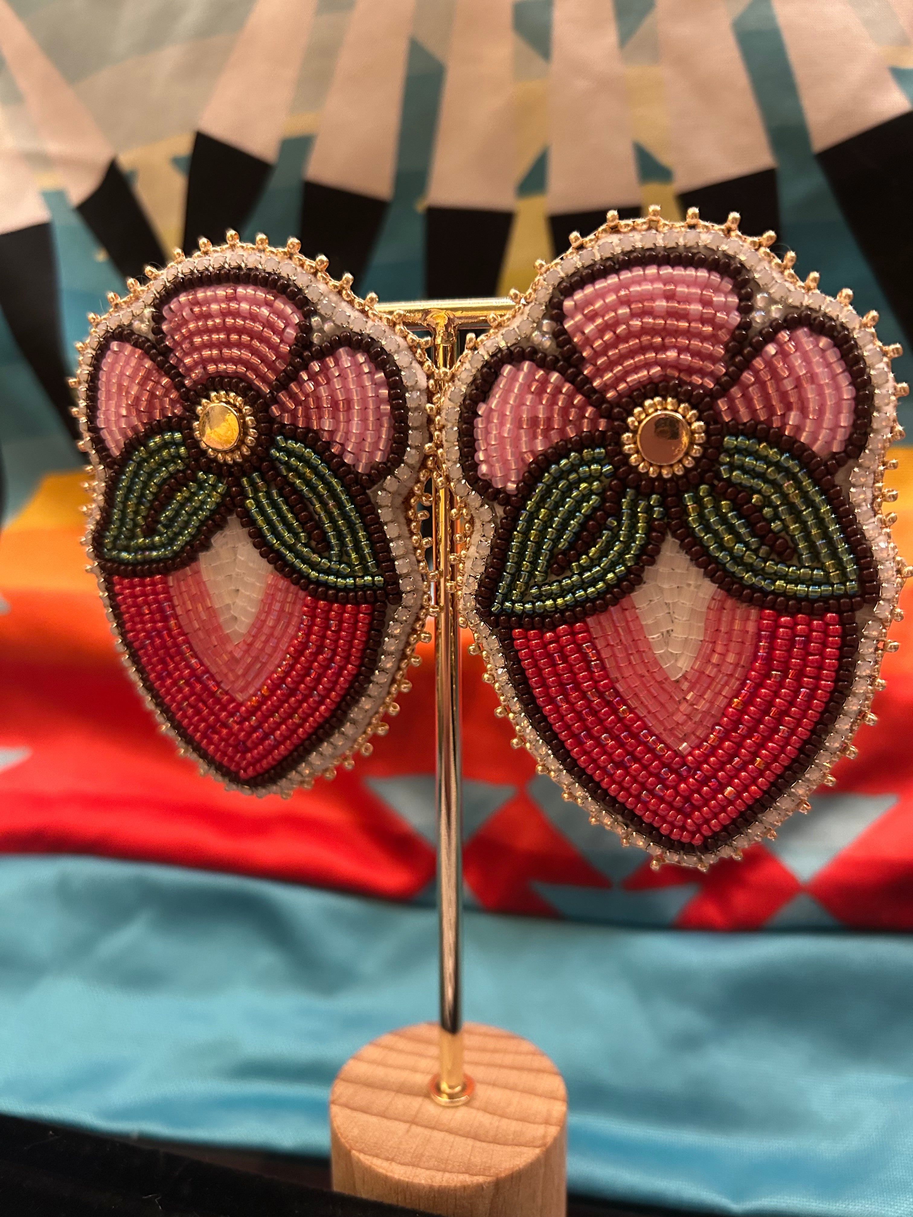 Karin Moen Strawberry Harvest Earrings