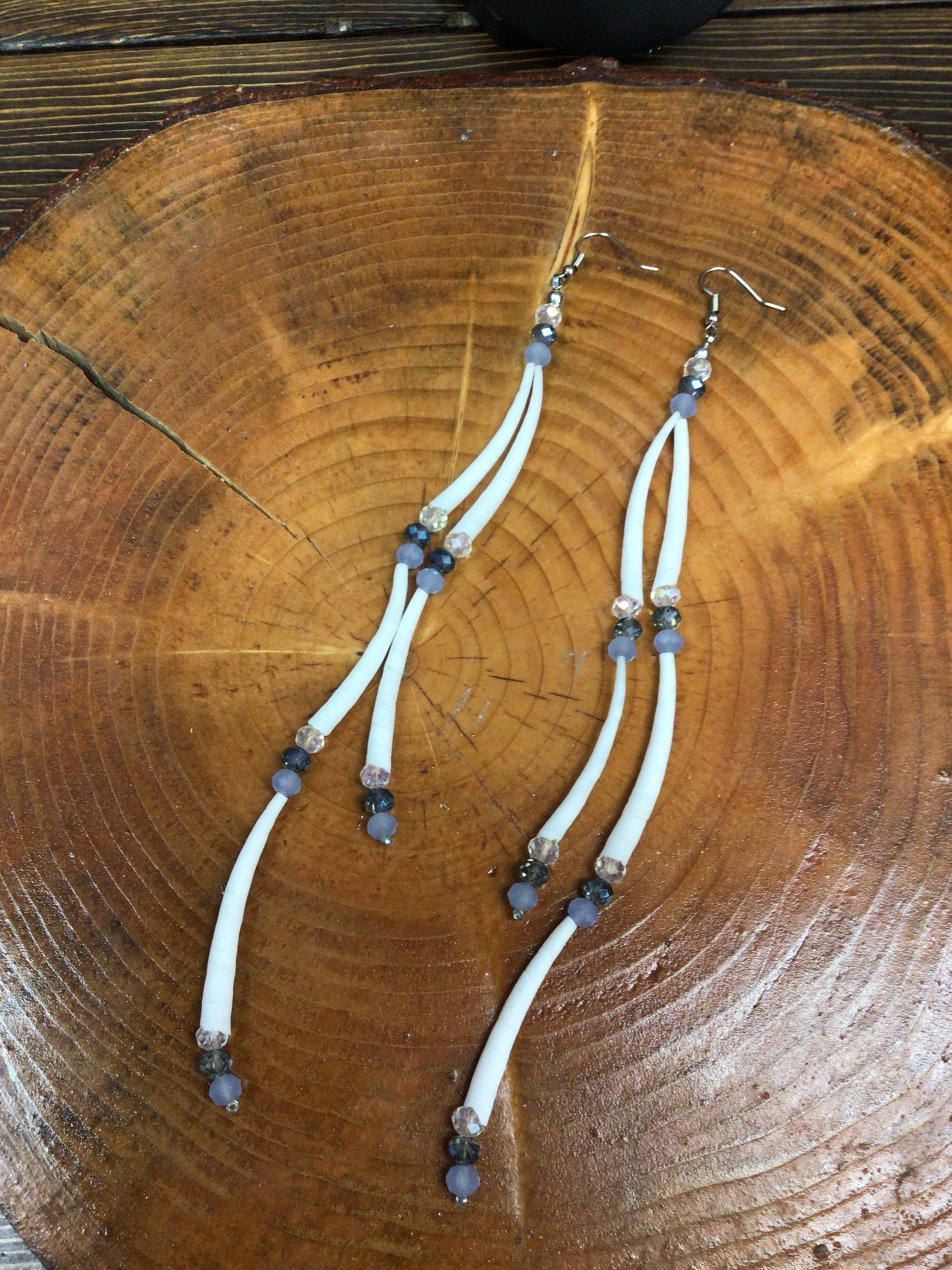 Dentalium Shell Dangle Earring Class