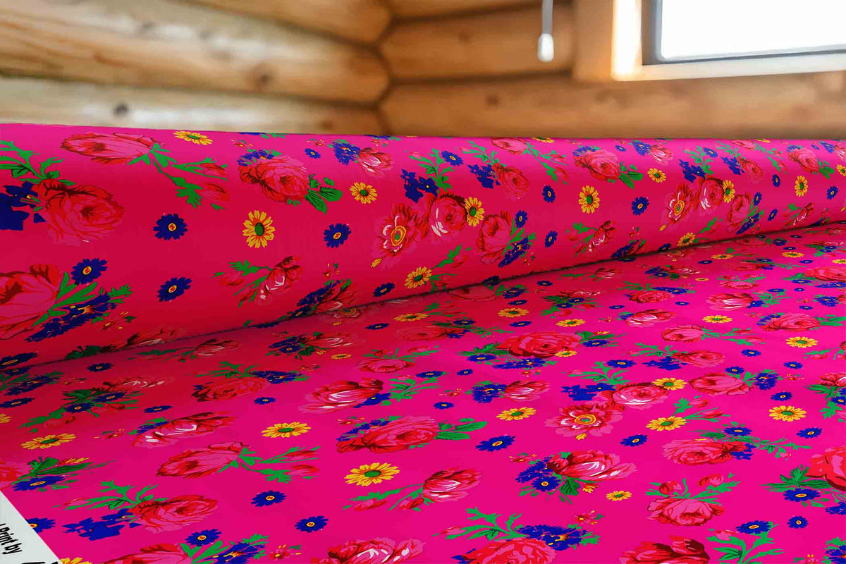 Kokum Ceremony Pink Cotton Poplin