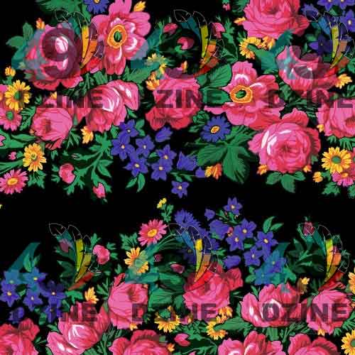 Kokum Revenge Black Cotton Poplin