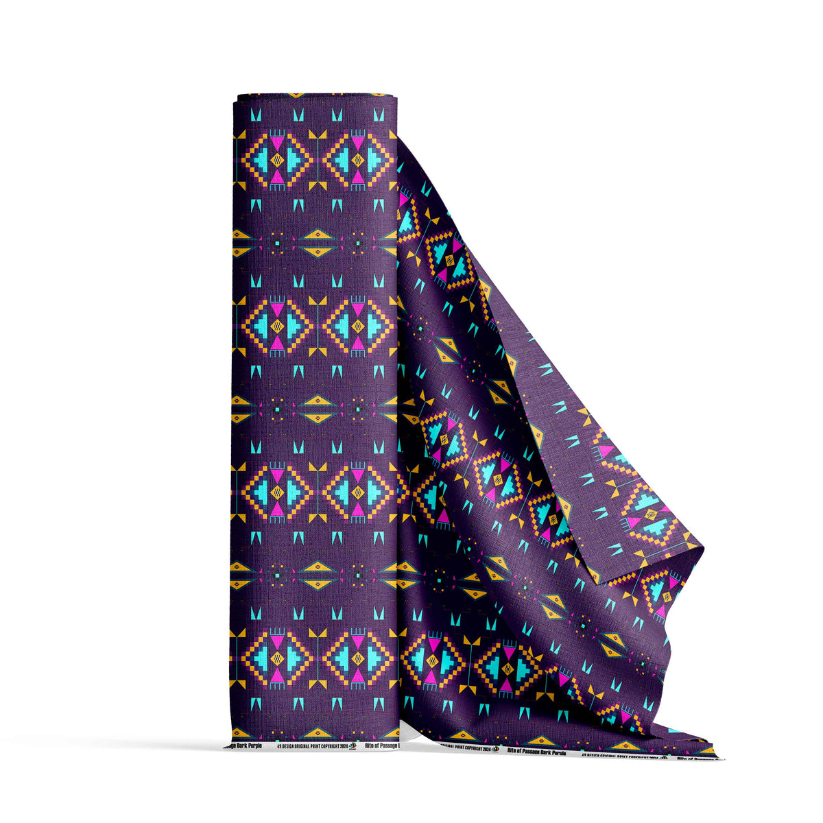 Rite of Passage Dark Purple Cotton Fabric