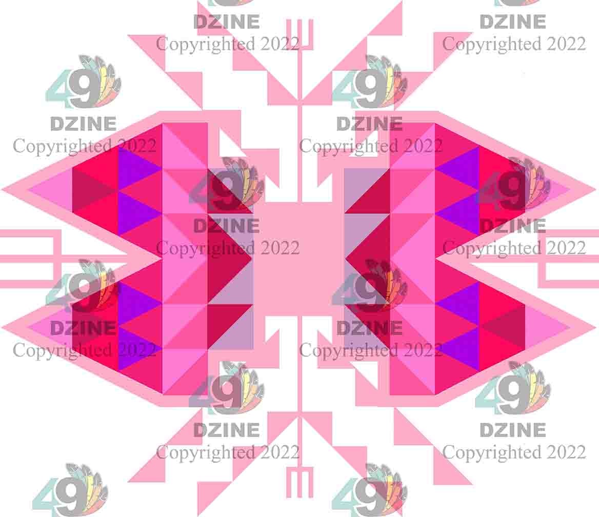 11-inch Geometric Transfer Sacred Trust