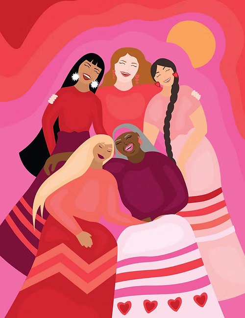 Bada Jean Love for One Another Print