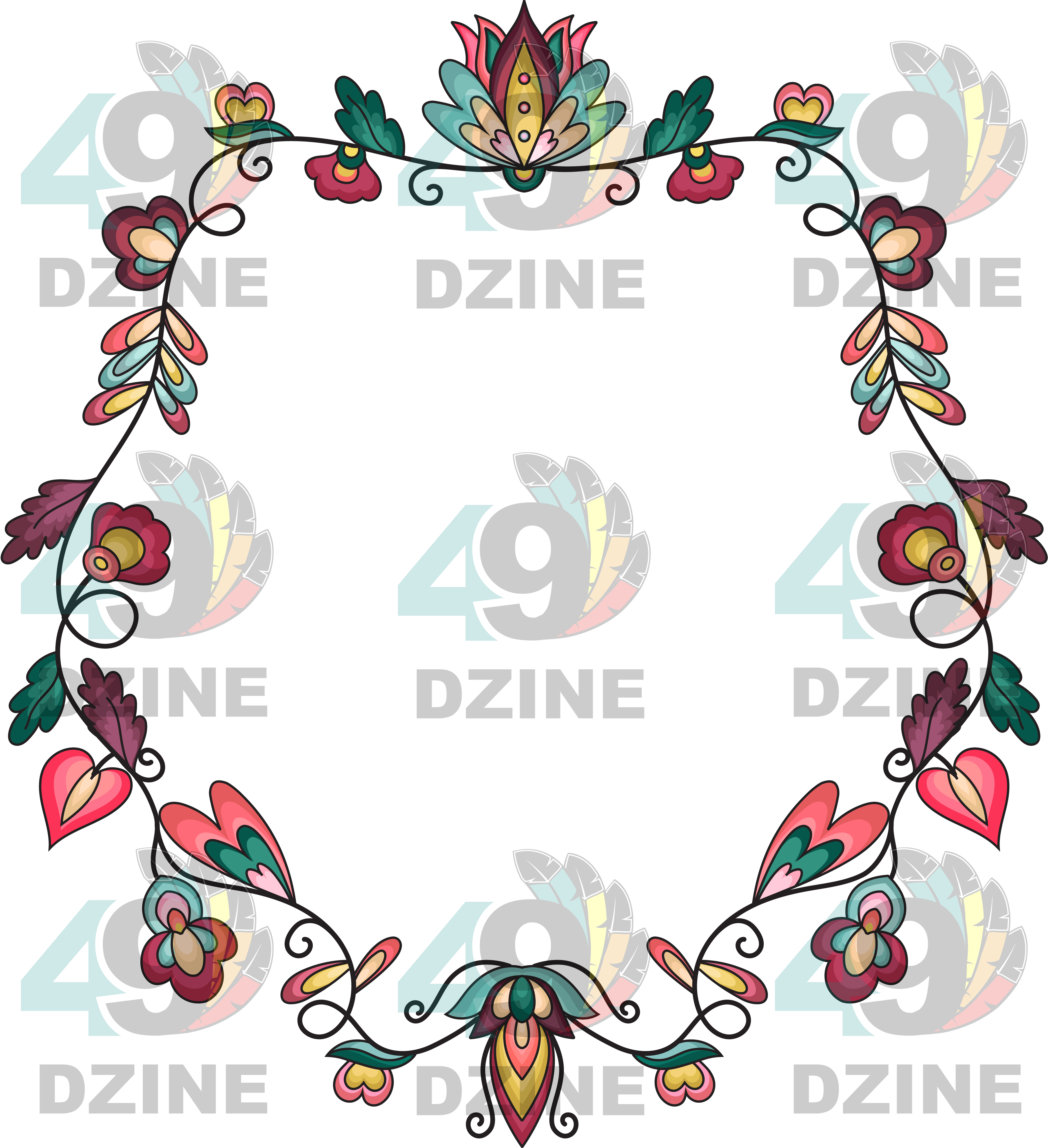 Golden Harvest Bloom Hat Transfer