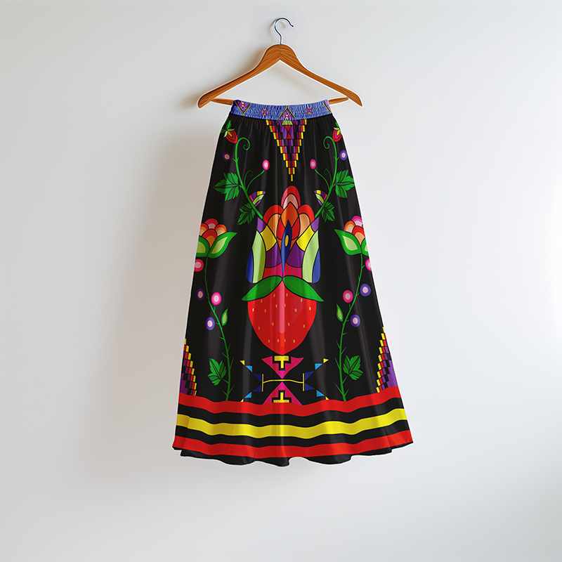 Heartberry Bloom Dark Skirt