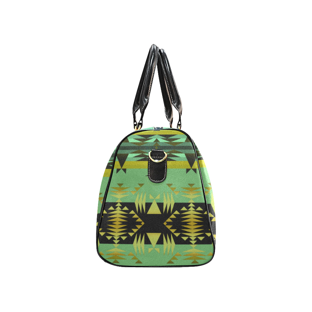 Between the Mountains Sage New Waterproof Travel Bag/Large (Model 1639)