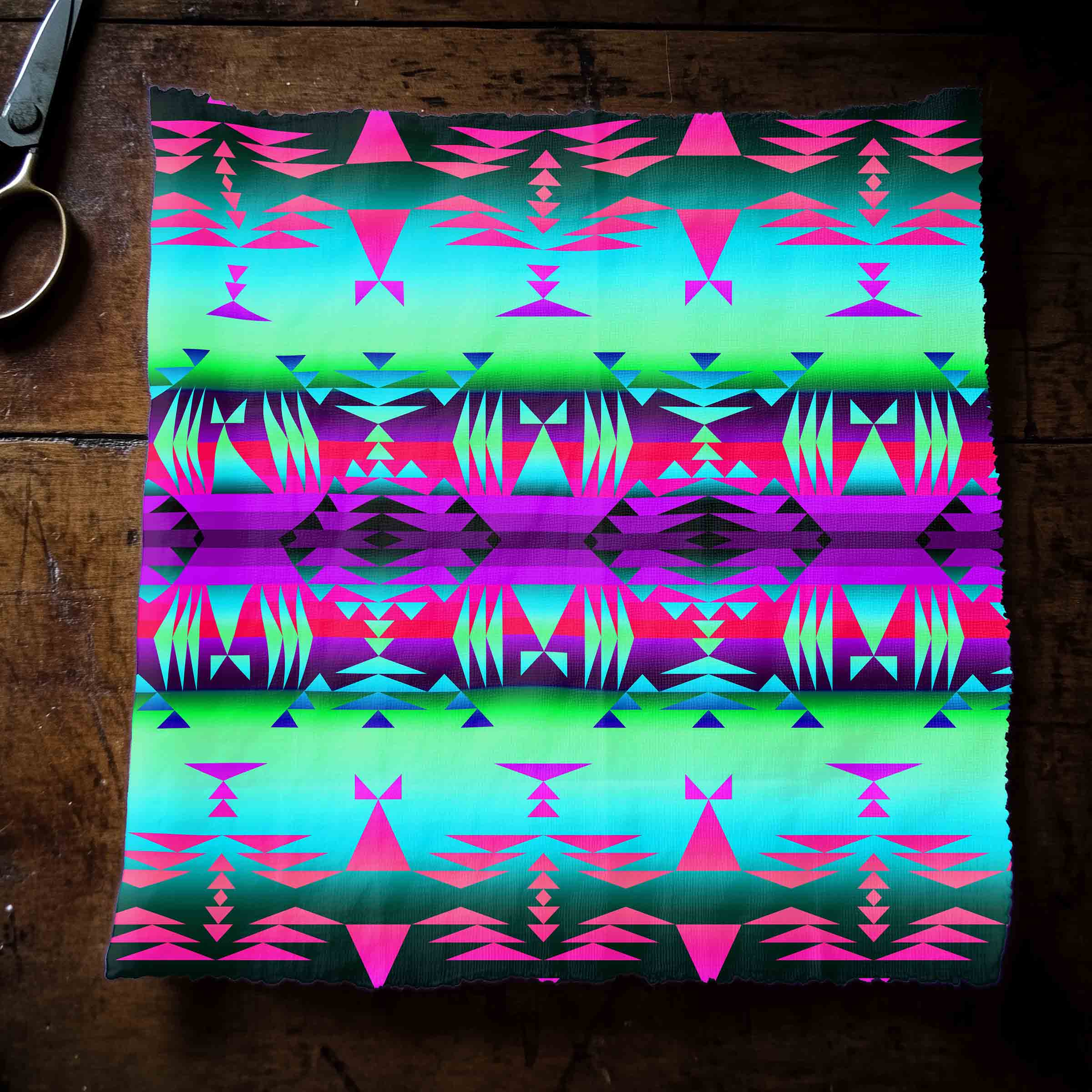 Between the Rocky Mountains Cotton Poplin