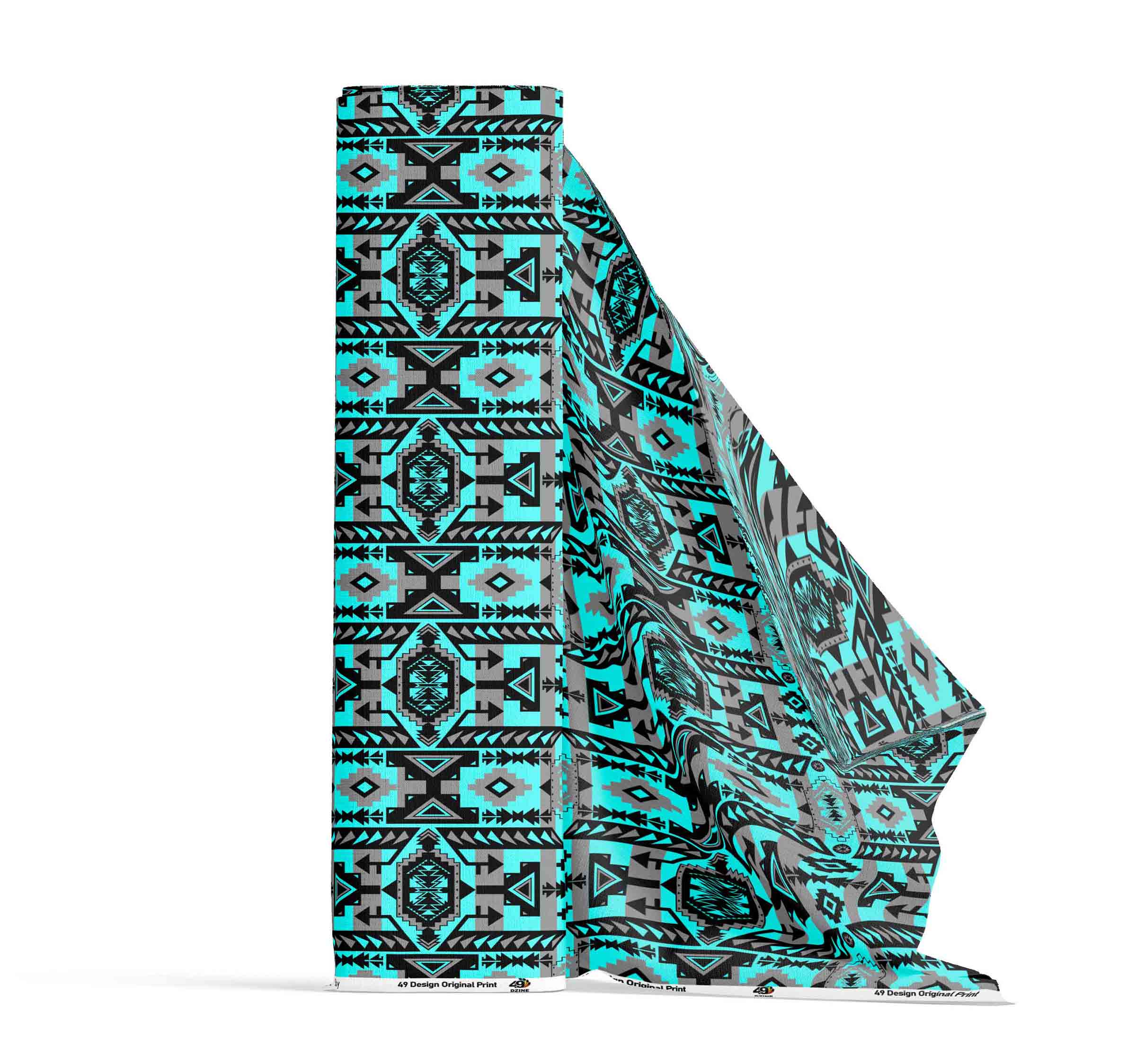 Chiefs Mountain Sky Cotton Poplin