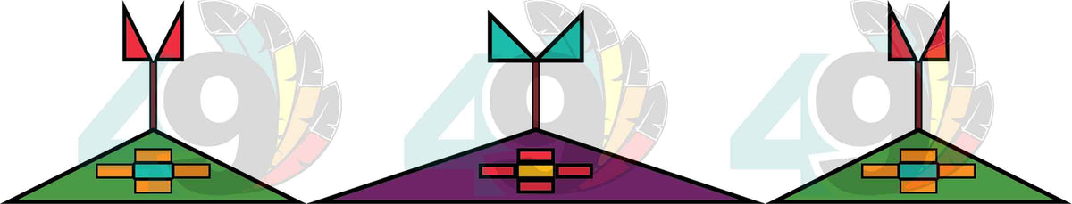 Tipi Echoes Transfer (Various Sizes)