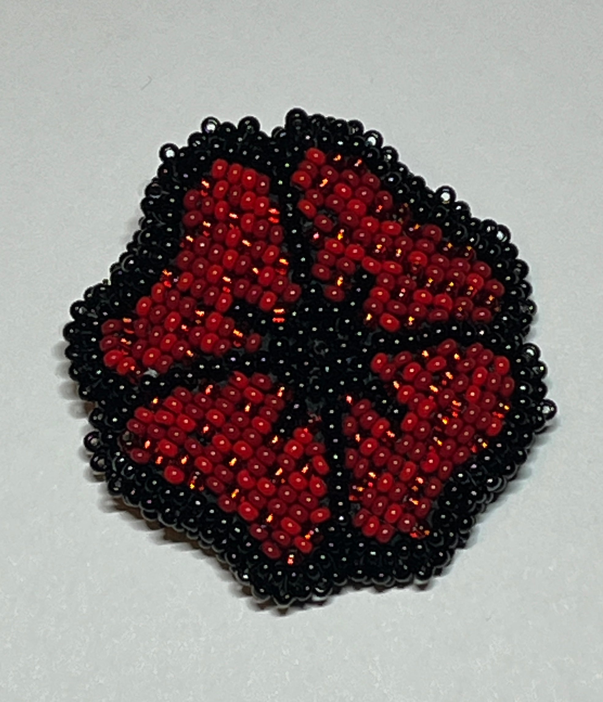 Brandon Swain Novlesky Shimmer Red Poppy