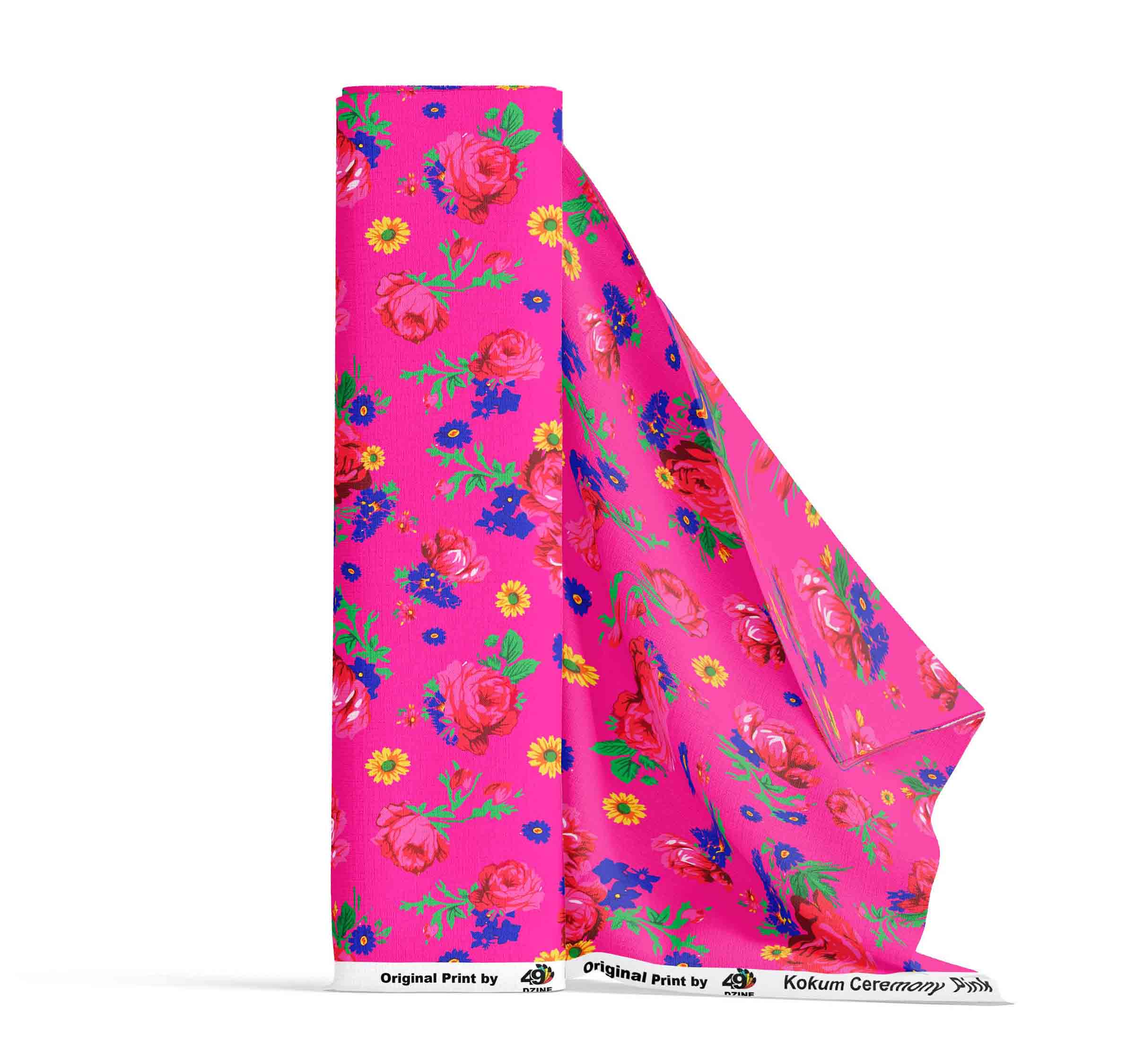 Kokum Ceremony Pink Cotton Poplin