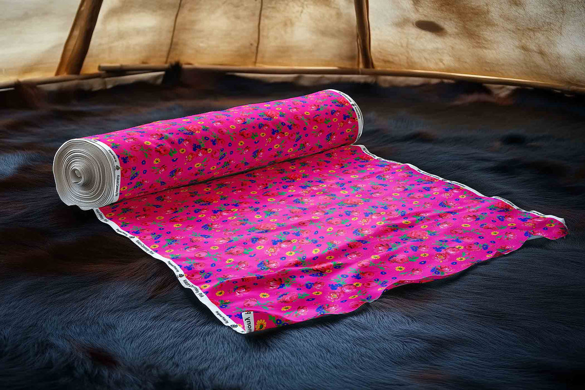 Kokum Ceremony Pink Cotton Poplin