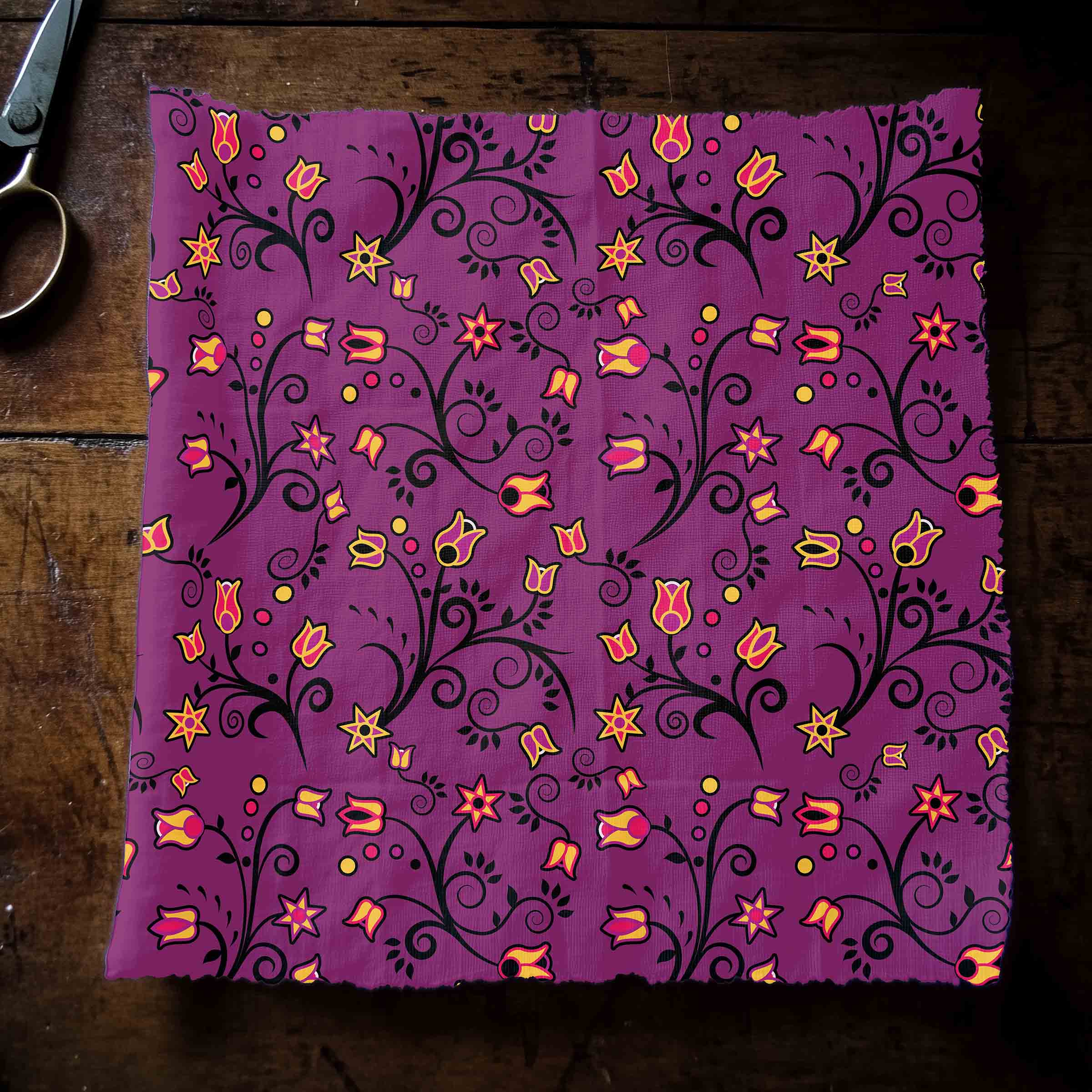 Lollipop Star Cotton Poplin