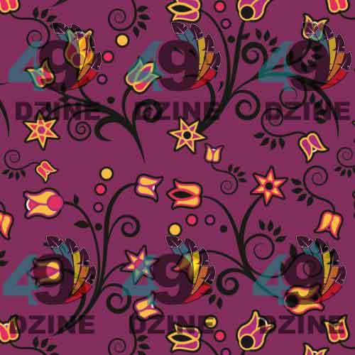 Lollipop Star Cotton Poplin
