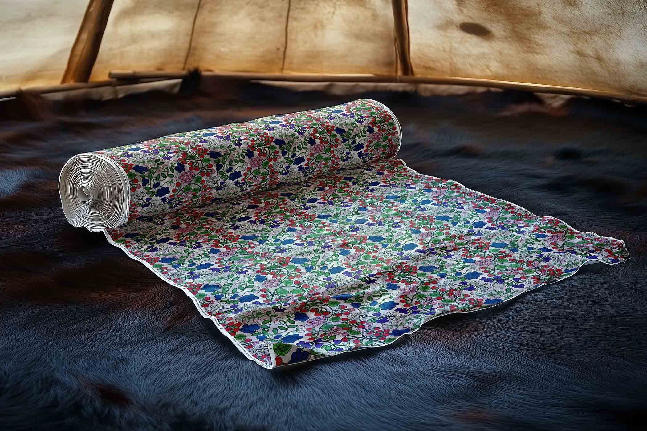 Takwakin Harvest Bright Birch Cotton Poplin